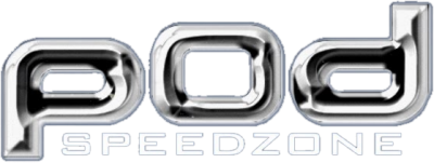POD Speedzone logo for Sega Dreamcast